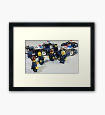 San Jose Polizei in LEGO Gerahmtes Wandbild