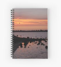 Sunset at NorthArm Spiral Notebook