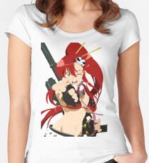 Gurren Lagann - Yoko Littner Women's Fitted Scoop T-Shirt