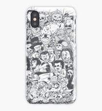 i love horror movie iPhone Case/Skin
