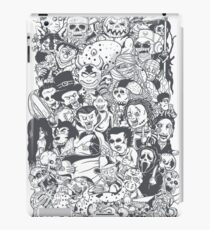 i love horror movie iPad Case/Skin