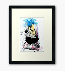 Once More Into The Fray Framed Print