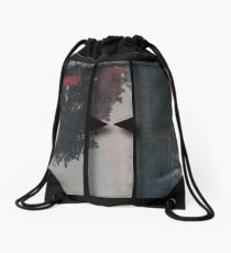 Open work about Open red (1) Drawstring Bag