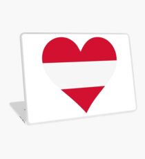 A heart for Austria Laptop Skin