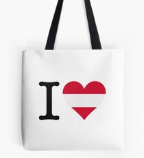 I love Austria Tote Bag