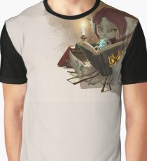 Candlelight Reading Graphic T-Shirt