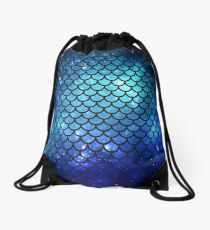 Mermaid Tail Drawstring Bag