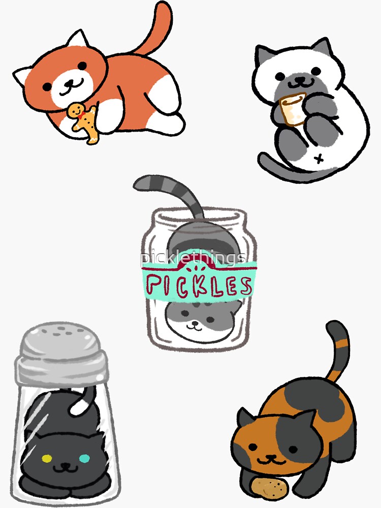 neko-atsume-food-family-sticker-by-picklethings-redbubble