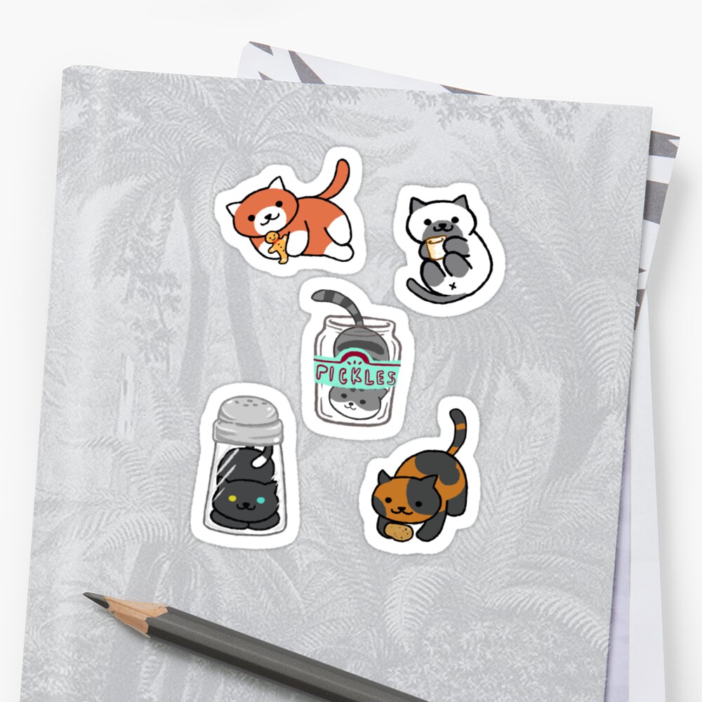 neko-atsume-food-family-sticker-by-picklethings-redbubble