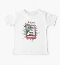 Latest News - T Rex Seen In Supermarket Baby Tee