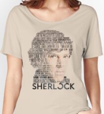 Sherlock Quotes Women's Relaxed Fit T-Shirt
