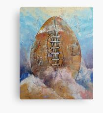 Football Metal Print