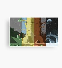 Click Clock Canvas Print