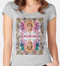 The Ascension of Britney to Punk Goddesshood Women's Fitted Scoop T-Shirt