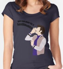 Got Run Over By a Lexus Women's Fitted Scoop T-Shirt