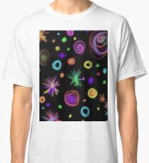 Colourful Firework explosion Classic T-Shirt