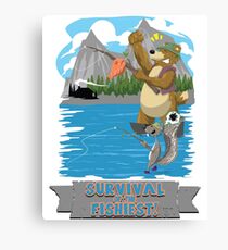 Survival Canvas Print