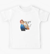Fight like a Girl, Rosie Riveter Kids Tee