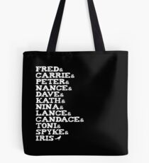 Portlandia Characters (White) Tote Bag