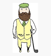 Gentleman in golf club Photographic Print