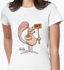 This Squirrel's Nuts Women's Fitted T-Shirt