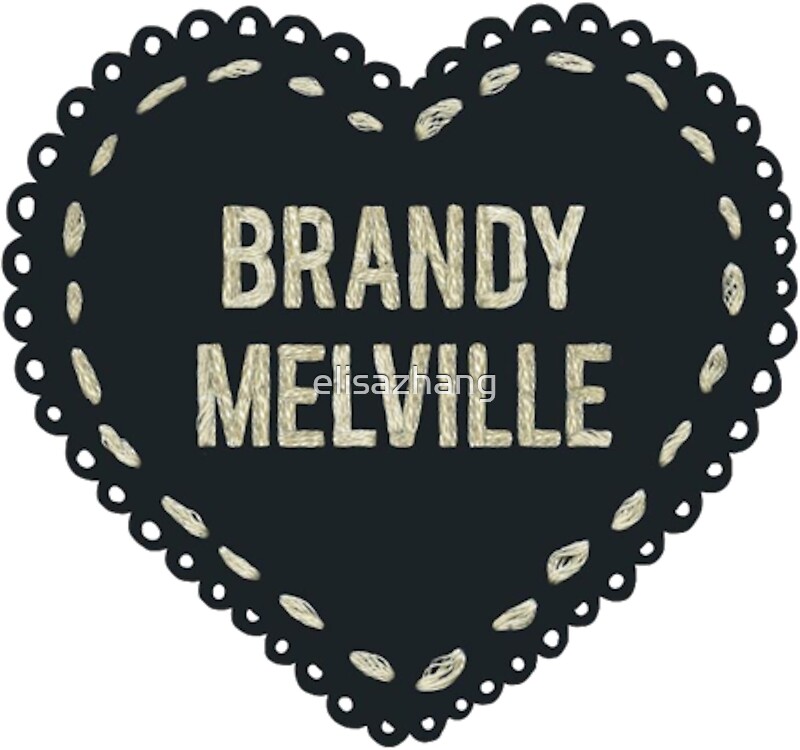 Brandy Melville Home Decor quot brandy melville quot stickers by elisazhang redbubble Brandy Melville Home Decor quot brandy melville quot stickers by elisazhang redbubble