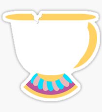 Chipped Tea Cup Sticker