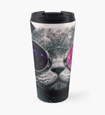 Galaxy Katze Thermosbecher