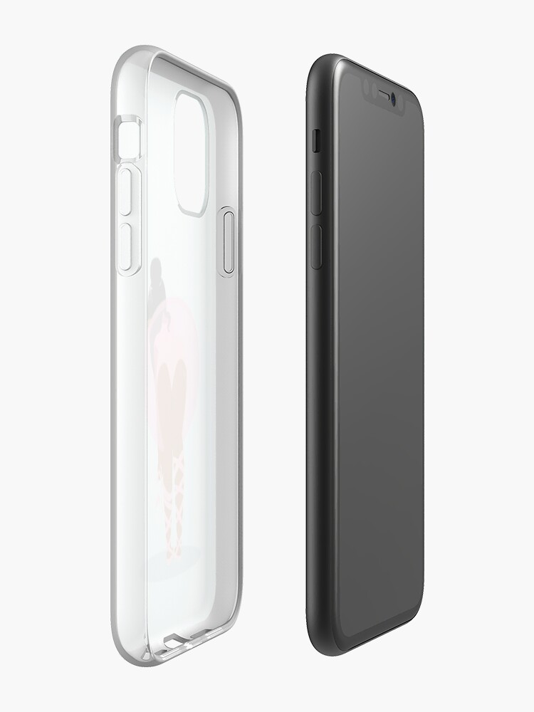 Alternate view of Perfectionist In Pink {Seafoam BG} iPhone Case & Cover