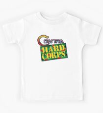 Contra Hard Corps (Genesis) title Screen Kids Tee