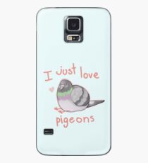 I just love pigeons Case/Skin for Samsung Galaxy