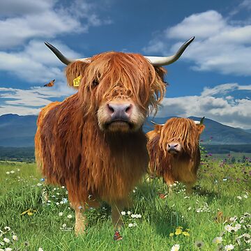 Artwork thumbnail, Highland Cattle by DavidPenfound