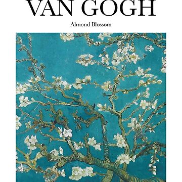 Minimalist Backpack. Vincent van Gogh, Almond Blossom - Fashion Art