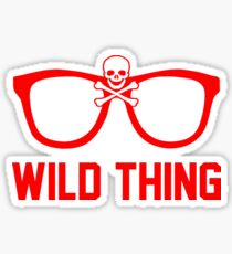Wild Thing - For The Major League Indians Fan! Sticker