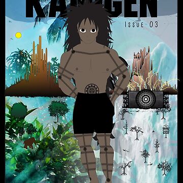 Artwork thumbnail, Kamigen Issue 3 Cover by openstudios