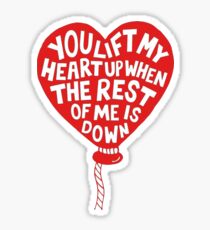 Quotes The Heart Sticker