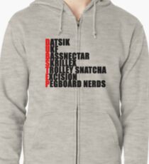 dubstep Zipped Hoodie