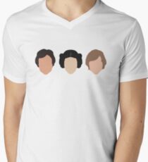 Han, Leia, Luke Men's V-Neck T-Shirt