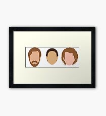 Obi Wan, Padme, Anakin Framed Print