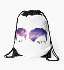 Dan and Phil Galaxy Drawstring Bag