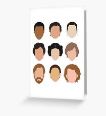 Star Wars Trios Greeting Card