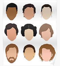 Star Wars Trios Poster