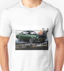 Steve McQueen Bullitt 1968 Ford Mustang Unisex T-Shirt