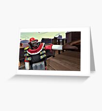 Team fortress 2 demoman Greeting Card