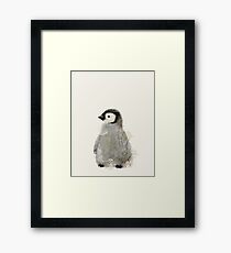 little penguin Framed Print