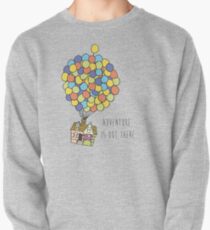 Sudadera cerrada La aventura está ahí fuera