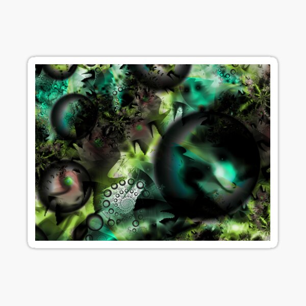 Galaxy Quest Space Art Sticker