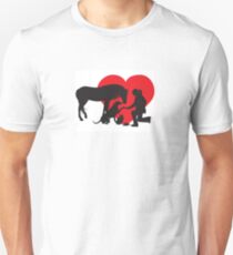 Veterinarian Animal Heart Unisex T-Shirt