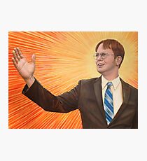 Dwight Schrute The Messiah Photographic Print