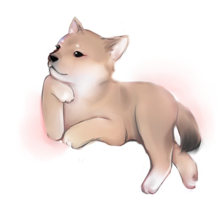 poser-dog-by-shibesbot-redbubble